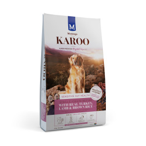Montego Karoo Sensitive Gut Health Turkey, Lamb & Brown Rice Adult Dog Food