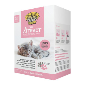 Dr. Elsey's Kitten Attract Clumping Clay Cat Litter - 9.07kg