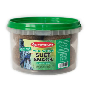 Westerman's Mealworm Suet Snack Tub