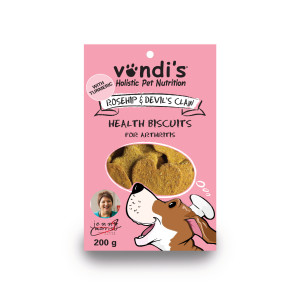 Vondi's Jenny Morris Devil's Claw & Rosehip Arthritis Dog Biscuits - 200g