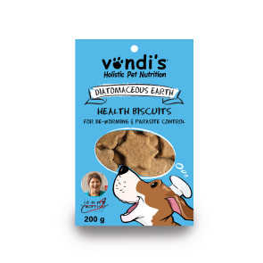 Vondi's Jenny Morris Diatomaceous Dog Biscuits - 200g