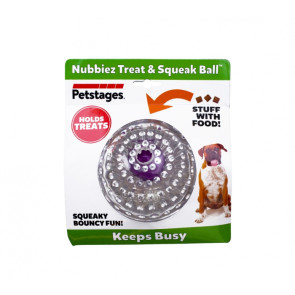 Petstages Nubbiez Squeaker Ball Dog Toy