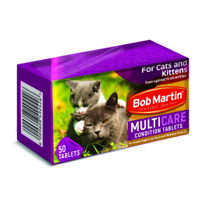 Bob Martin Multi-Care Cat & Kitten Conditioning Tablets 