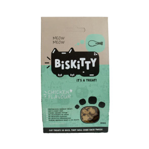 Biskitty Chicken Cat Biscuits - 200g