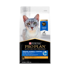 Purina Pro Plan Adult Indoor & Hairball Control Cat Food-1.5kg