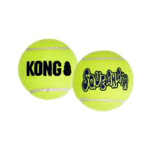 KONG Airdog Squeak Air Tennis Ball Dog Toy