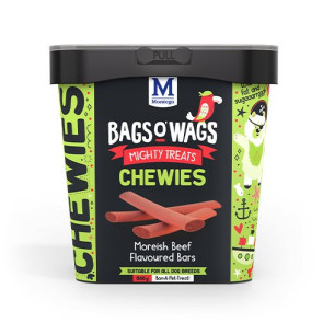 Montego Bags O Wags Moreish Beef Chewies Dog Treats