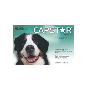 Capstar Flea Treatment Tablets Large Dogs 11-57kg - Pack of 6
