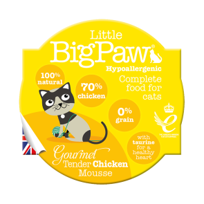 Little Big Paw Gourmet Chicken Mousse Cat Food