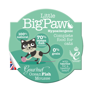 Little Big Paw Gourmet Ocean Fish Mousse Cat Food