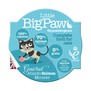 Little Big Paw Gourmet Atlantic Salmon Mousse Cat Food