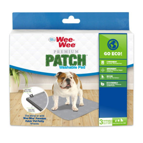 Wee-Wee Premium Patch Washable Dog Pee Pads - 3 Pack