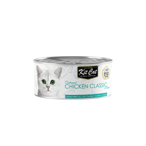 Kit Cat Classic Aspic Deboned Chicken Cat Wet Food - 80g