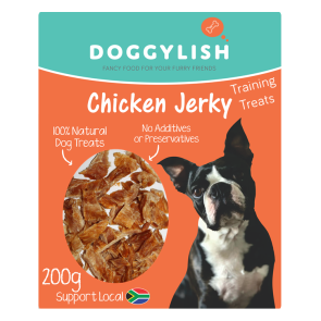 Doggylish Chicken Jerky Training Bite Dog Treats