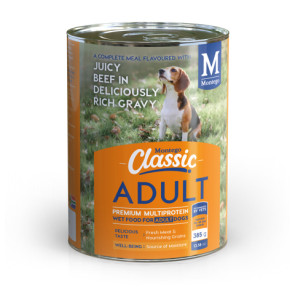Montego Classic Juicy Beef in Deliciously Rich Gravy Canned Dog Food
