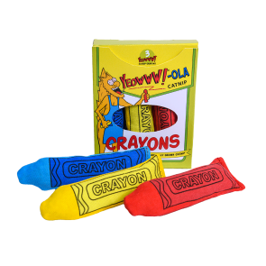 Yeowww! Pack of Crayons Catnip Cat Toy