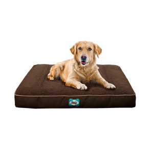 Sealy Cushy Comfy Dog Bed - Autumn Brown