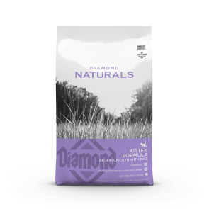 Diamond Naturals Chicken and Rice Kitten Cat Food-7.5kg