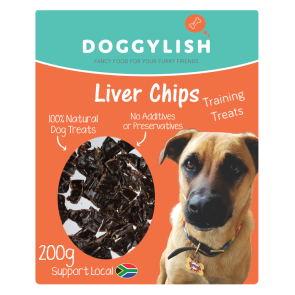Doggylish Liver Chips Dog Treats