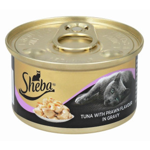 Sheba Tuna with Prawn in Gravy Cat Food