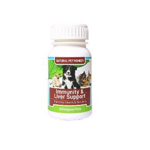 Feelgood Pets Immunity and Liver Support Pet Supplement - 60's