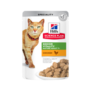 Hill's Science Plan Senior Vitality Chicken Cat Wet Food