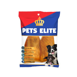 Pets Elite Filled Miniature Pig's Ear Dog Treat-pack_of_2