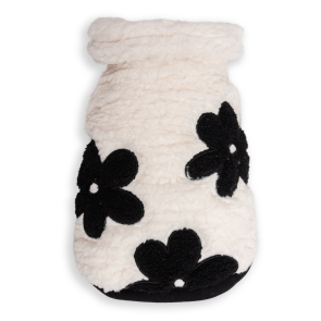 Dog's Life Cream Daisy Sherpa Sweatshirt
