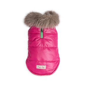 Dog's Life DLWN Winter Gilet Dog Puffer Jacket - Hot Pink