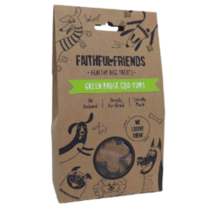 Faithful Friends' Green Pause CBD Dog Yums Dog Biscuit -250g