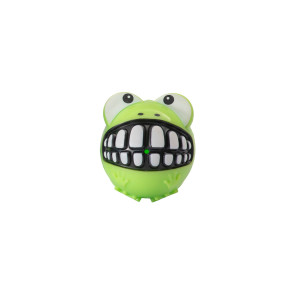 Rogz Grinz Frog Fetch Toy - Lime