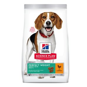 Hill's Science Plan Perfect Weight Chicken Medium Adult Dog Food