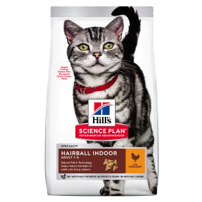 Hill's Science Plan Adult Hairball Indoor Chicken Cat Food-7kg