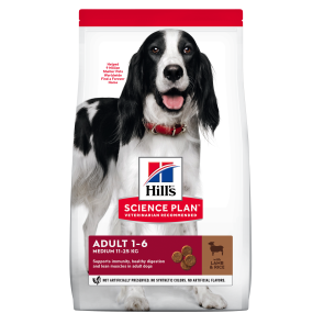 Hill's Science Plan Adult Medium Breed Lamb & Rice Dog Food