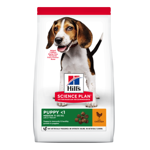 Hill's Science Plan Chicken Medium Puppy Dog Food -12kg