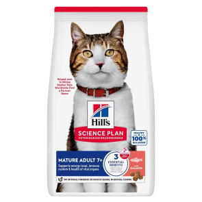 Hill's Science Plan Mature Salmon Adult 7+ Cat Food
