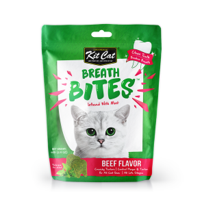 Kit Cat Breath Bites Beef Cat Treats - 60g