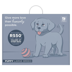 Hill's Puppy Large Breed Welcome Home Pack