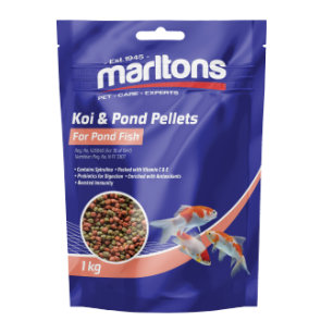 Marlton's Koi &  Pond Fish Pellets - 1kg