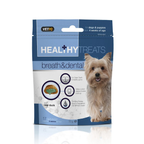 Mark & Chappell Healthy Treats Breath & Dental Dog Treats -70g