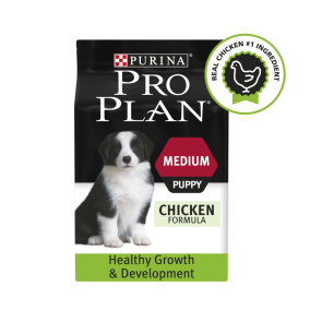 Purina Pro Plan Healthy Growth Medium Breed Chicken Puppy Food