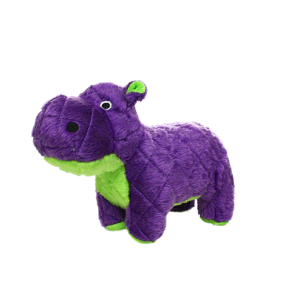 Mighty Toys Mighty Safari Hippo Plush Dog Toy