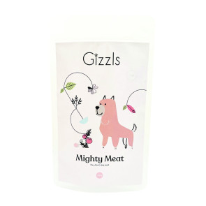Gizzls Everyday Ostrich Mighty Meat Dog Treats