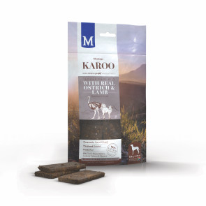 Montego Karoo All Breed Adult Ostrich & Lamb Meat Treats - 120g