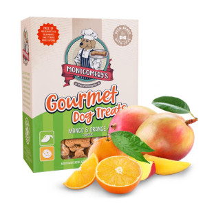 Montgomery's Mango & Orange Dog Biscuits - 1kg