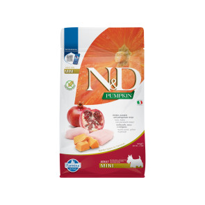 Farmina N&D Pumpkin Grain Free Italian Chicken & Pomegranate Mini Adult Dog Food