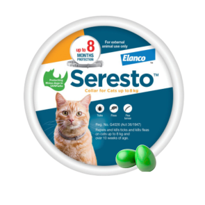 Seresto Cat 8-Month Tick & Flea Collar