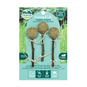 Oxbow Enriched Life Timmy Pops Small Animals & Cavy Chew Treats - 3 pack