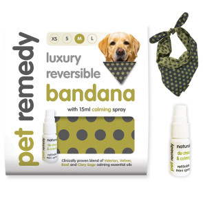Pet Remedy Bandana & Calming Spray for Pets 15ml