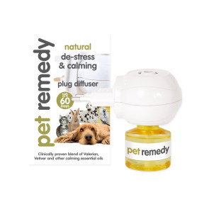 Pet Remedy Calming Essential Oil Plug Diffuser and Refill for Pets